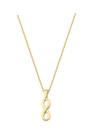 COLAR INFINITO LISO BANHADO A OURO - Joia Elegante e Sofisticada COLAR INFINITO LISO BANHADO A OURO - Joia Elegante e Sofisticada