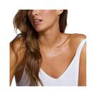 Colar inicial A-Z colar banhado a ouro 18K com letra fofa colar de aço inoxidável para mulheres Colar inicial A-Z colar banhado a ouro 18K com letra fofa colar de aço inoxidável para mulheres