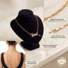 Colar Jesus Ouro 18k Corrente Singapura Feminina Antialérgico Colar Jesus Ouro 18k Corrente Singapura Feminina Antialérgico
