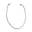 Colar KESOCORAY Punk Gothic Thorns Corrente de arame farpado de metal