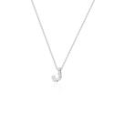 Colar Letra Inicial Cravejado com microzircônias Prata 925 Fabro Saints Colar Letra Inicial Cravejado com microzircônias Prata 925 Fabro Saints