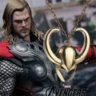 Colar Loki Cetro Tesseract Capacete Chifres Marvel Vingadores Thor Pingente Geek Nerd Acessório