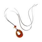 Colar Longo Feminino Étnico Retrô Com Pingente Geométrico De Resina Joia De Corrente Para Suéter, Colar Longo Feminino Étnico Retrô Com Pingente Geométrico De Resina Joia De Corrente Para Suéter,