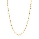 COLAR LONGO PÉROLAS 80 cm BANHADO A OURO