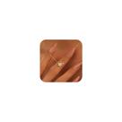 Colar LOVECOM S925 em prata esterlina com coração banhado a ouro 14k Colar LOVECOM S925 em prata esterlina com coração banhado a ouro 14k