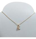 Colar Lua Pedra Zirconia Dourado F. Ouro 18k Semi Joia