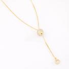 Colar Lumière Drop Banhado a Ouro 18K com Zircônias Colar Lumière Drop Banhado a Ouro 18K com Zircônias