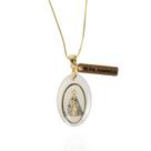 Colar madrepérola nossa senhora aparecida