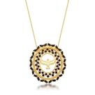 Colar mandala espirito santo cristal