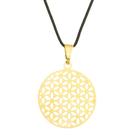 Colar Mandala Flor da Vida Judaica 20 mm - Sunshine Cristais