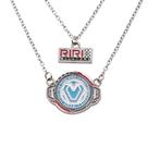 Colar Marvel Iron Heart Arc Reactor Wakanda Forever Colar Marvel Iron Heart Arc Reactor Wakanda Forever