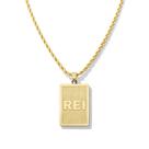 Colar Masculino Entidade Exu REI- Banhado em Ouro 18k
