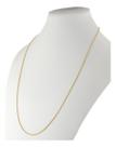 Colar Masculino Ouro 18k Corrente Veneziana 1.2 70 Cm Cordão Amarelo