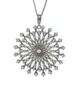 Colar Max Estrela cristal ródio negro