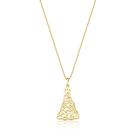 Colar Medalha Feminina em Prata 925 - 'Mãe Aparecida Rogai por Nós' - Banhado a Ouro 18k Colar Medalha Feminina em Prata 925 - 'Mãe Aparecida Rogai por Nós' - Banhado a Ouro 18k