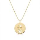 Colar Melhor Amigo com Patinha Banhado em Ouro 18K Colar Melhor Amigo com Patinha Banhado em Ouro 18K