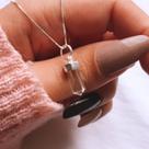 Colar Mini Quartzo Cristal