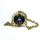 Colar mistico do poderoso bruxo são cipriano luxo e proteção magicas numa unica peça exclusiva banhada a ouro Colar mistico do poderoso bruxo são cipriano luxo e proteção magicas numa unica peça exclusiva banhada a ouro