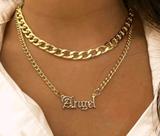 Colar Mix Angel Moda Menina Mulher