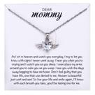 Colar MIXJOY Angel Wings Heart Memorial Silver