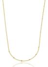 Colar Moema Corrente Grumet com plaquinhas banhado em ouro 18k Colar Moema Corrente Grumet com plaquinhas banhado em ouro 18k