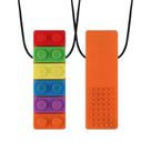 Colar Mordedor Sensorial Colar Bebê Silicone Ferramentas De Mastigar Terapia Criança Brinquedo Chewy