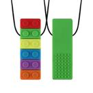 Colar Mordedor Sensorial Colar Bebê Silicone Ferramentas De Mastigar Terapia Criança Brinquedo Chewy
