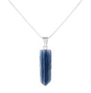 Colar Natura Cianita Azul