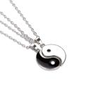 Colar NewZenro Yin Yang BFF Couples Pingente em Aço Inoxidável Colar NewZenro Yin Yang BFF Couples Pingente em Aço Inoxidável