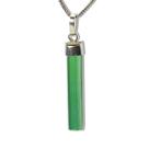 Colar Nlux Canudo Turmalina Verde Envolto 25 a 30mm Prata950 Colar Nlux Canudo Turmalina Verde Envolto 25 a 30mm Prata950