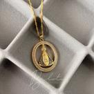 Colar nossa senhora aparecida - banho em ouro 18k Colar nossa senhora aparecida - banho em ouro 18k
