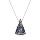 Colar Nossa Senhora Aparecida Prata 925