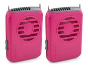 Colar O2COOL Deluxe, rosa, 2 unidades