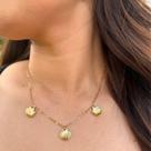 Colar Oceano Banhado a Ouro 18 K