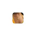 Colar opcional de todos: Gold Sea Shell Charm Starfish