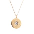 Colar Oração Pai Nosso Banhado a Ouro 18k