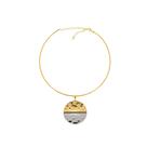Colar Orgânico Duo - Banhado em Ouro 18k Colar Orgânico Duo - Banhado em Ouro 18k
