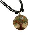 Colar Orgonite Círculo Árvore da Vida - Pingente 3CM