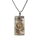 Colar Orgonite Labradorita Proteção Astral Energia Vital