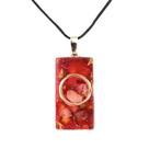 Colar Orgonite Quartzo Rosa - Proteção Relacionamento