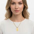 Colar Orixá Iemanjá - Banhado em Ouro 18k ou Prata 925