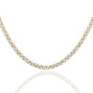 Colar Ouro 18K Riviera Pedras Zirconias