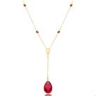 Colar Ouro 18k750 Gravatinha Zircônia 45cm Colar Ouro 18k750 Gravatinha Zircônia 45cm