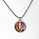 Colar para atrair prosperidade lord ganesha arte em resina