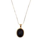 Colar Pedra Oval CO0939