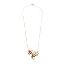 Colar peixe couro gold Colar peixe couro gold