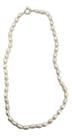 Colar Pérola Feminino Agua Doce Natural Fecho Boia Prata 925 Branco 48 Cm