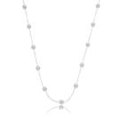 Colar Pérolas Gargantilha Feminina Bolinhas Cordão Prata Colar Pérolas Gargantilha Feminina Bolinhas Cordão Prata