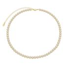 Colar pérolas léia folheado a ouro 18k
