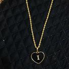 Colar personalizado letra I